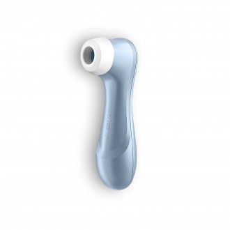 SATISFYER PRO 2 RECHARGEABLE CLITORAL STIMULATOR BLUE