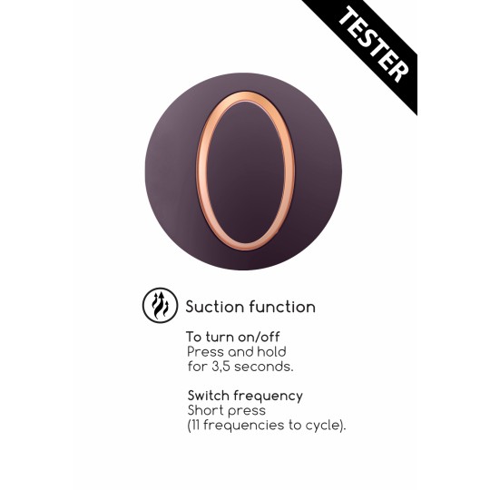 ПРОБНИК НЕОТРАЗИМЫЙ СОБЛАЗНИТЕЛЬНЫЙ ПЕРЕЗАРЯЖАЕМЫЙ КЛИТОРАЛЬНЫЙ СТИМУЛЯТОР ФИОЛЕТОВЫЙ