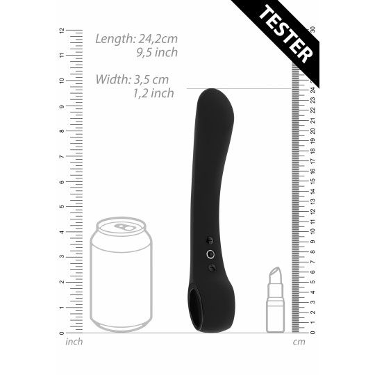 TESTER VIBRADOR OMBRA VIVE NEGRO