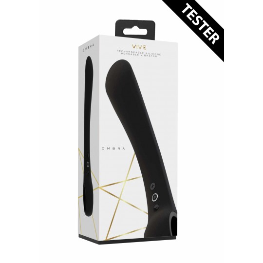 TESTER VIBRADOR OMBRA VIVE NEGRO
