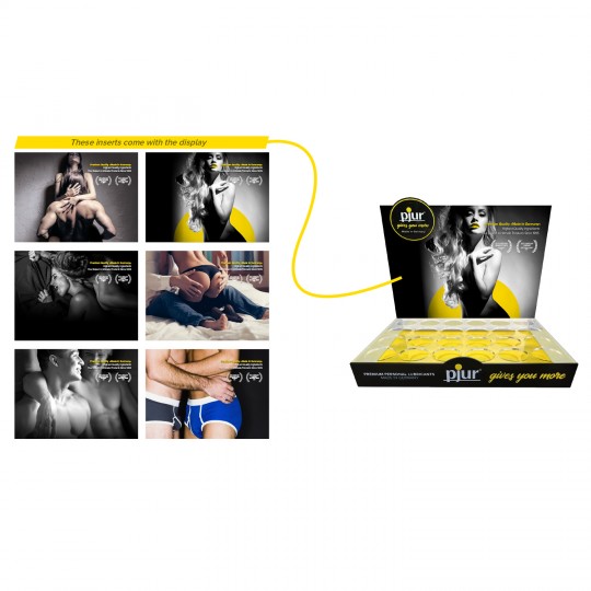 PJUR PRODUCTS ACRYLIC DISPLAY