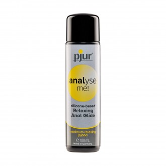 LUBRICANTE DE BASE SILICONA PJUR ANALYSE ME! RELAXING ANAL GLIDE 100ML