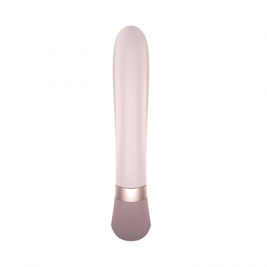 VIBRADOR HEAT WAVE COM APP SATISFYER ROSA