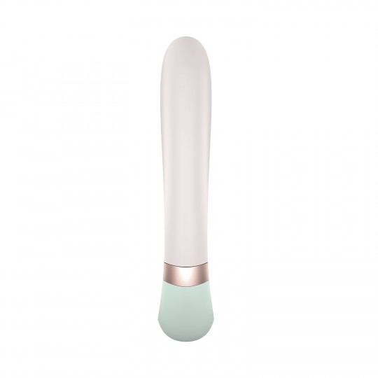 VIBRADOR HEAT WAVE COM APP SATISFYER VERDE