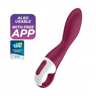 SATISFYER HEATED THRILL VIBRATOR WITH APP