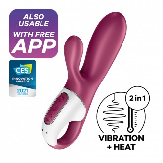 SATISFYER HOT BUNNY VIBRATOR WITH APP