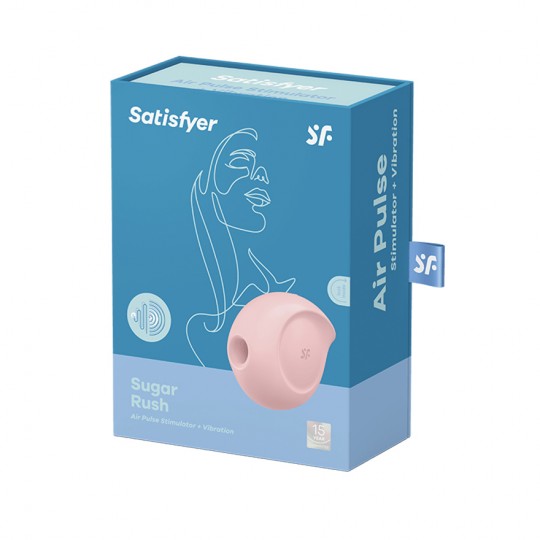 ВИБРАТОР SATISFYER SUGAR RUSH РОЗОВЫЙ