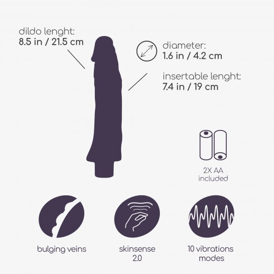 VIBRATORE REALISTICO GUIDO CRUSHIOUS