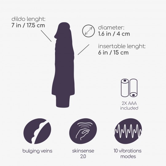 VIBRATORE REALISTICO MR. SKIN CRUSHIOUS