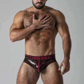 SLIP MASSIVE RUDE LOCKER GEAR ROSSO