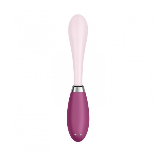 VIBRATORE G-SPOT FLEX 3 SATISFYER ROSSO