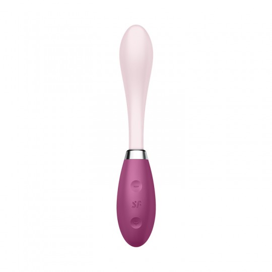 VIBRATORE G-SPOT FLEX 3 SATISFYER ROSSO