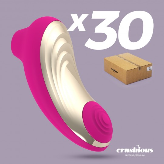 PACK DE 30 ESTIMULADOR DE CLITÓRIS SUPERNOVA CRUSHIOUS ROSA