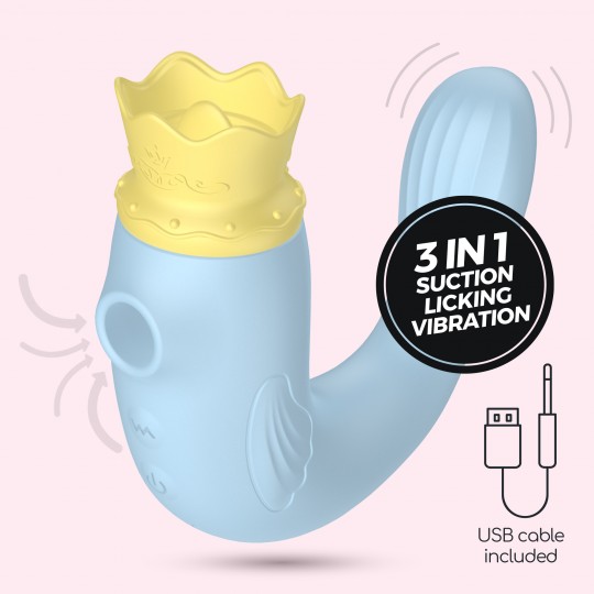 STIMOLATORE TRIPLO HIRI CRUSHIOUS BLU