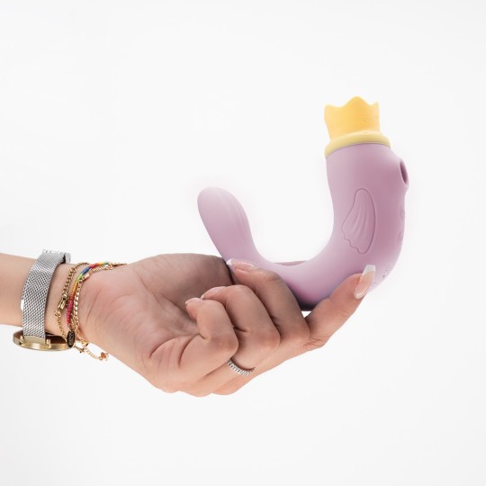 STIMOLATORE TRIPLO HIRI CRUSHIOUS ROSA