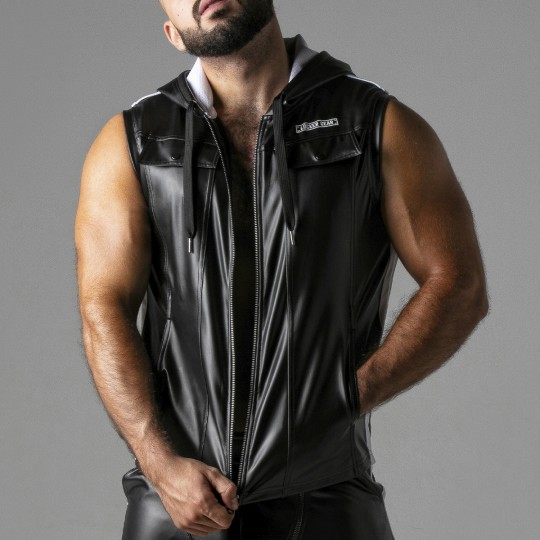 GILET MASSIVE RUDE HOODY BLANC LOCKER GEAR