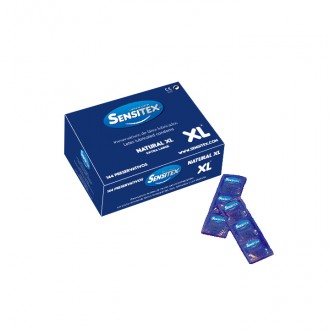 SENSITEX NATURAL CONDOMS XL 144 UNITS