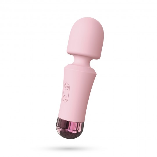 WANDA MINI VIBROMASSEUR WAND RECHARGEABLE ROSE CRUSHIOUS