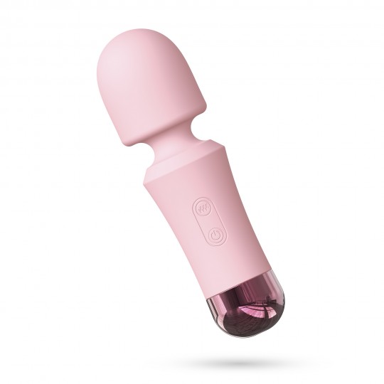 WANDA MINI VIBROMASSEUR WAND RECHARGEABLE ROSE CRUSHIOUS