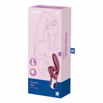 VIBRATORE TOUCH ME ROSSO SATISFYER
