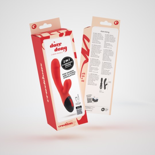 5 + 1 GRATUITO DARE DONG VIBRADOR CONEJO RECARGABLE CRUSHIOUS