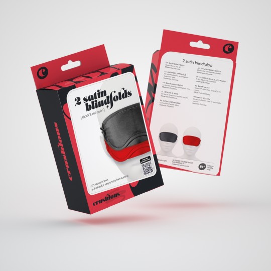 2 VENDITE DI BLACK &amp; RED CRUSHIOUS RASO