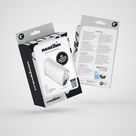 ТРЕНИРОВОЧНЫЙ МАСТУРБАТОР NAUTILUS СО СЪЕМНОЙ ПУЛЕЙ CRUSHIOUS