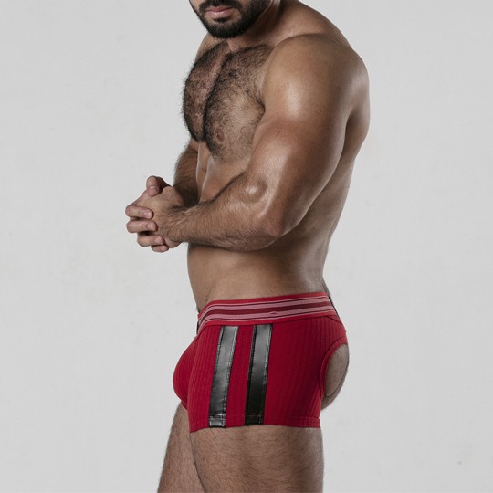 BOXER BACKROOM BOTTOMLESS LOCKER GEAR ROSSO