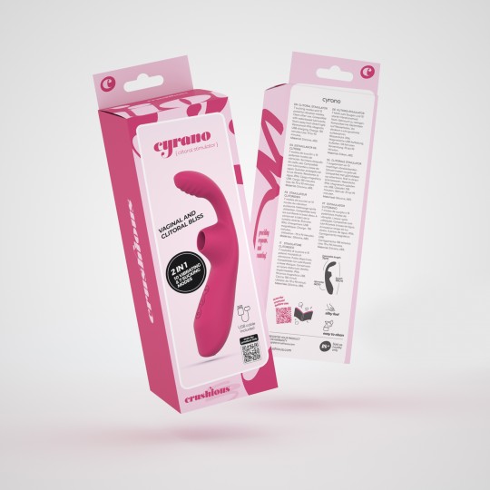 5 + 1 GRATIS STIMOLATORE CLITORIDEO RICARICABILE CYRANO CRUSHIOUS