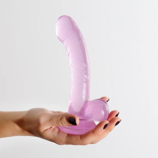 HUDINI DILDO ANALE GELATINOSO VIOLA CRUSHIOUS