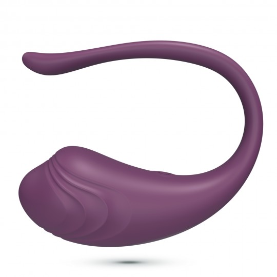 HUEVO VIBRADOR RECARGABLE CON MANDO A DISTANCIA TAMAGO CRUSHIOUS MORADO
