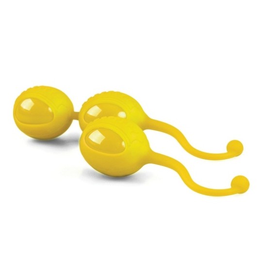 BOLAS VAGINAIS THE DUKES AMARELAS