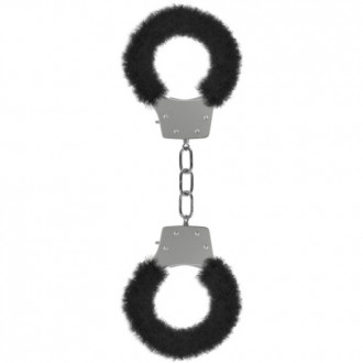 ALGEMAS COM PELUCHE PLEASURE FURRY HANDCUFFS PRETAS