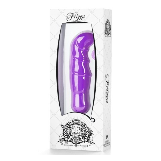 FRIGGA PURPLE VIBRATOR WHITE PACKAGE