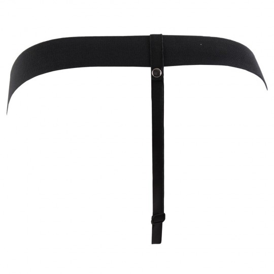 9" HOLLOW STRAP-ON WITH BALLS