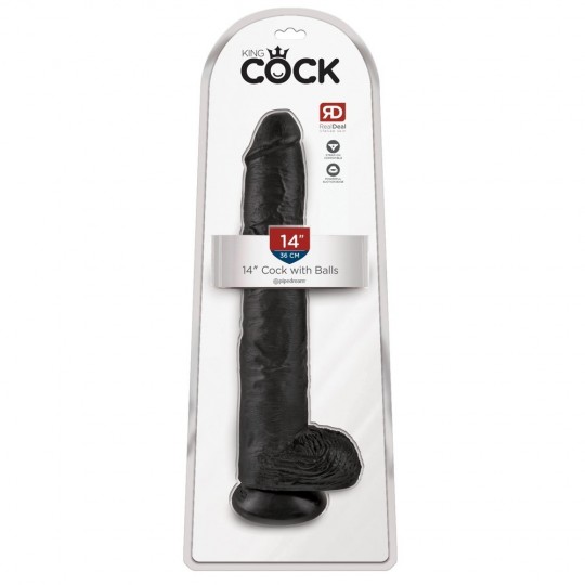 14" COCK WITH BALLS