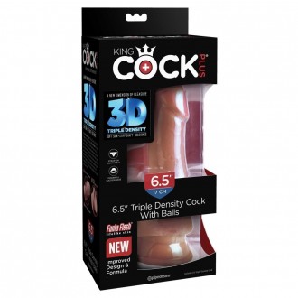 6.5" TRIPLE DENSITY COCK WITH BALLS