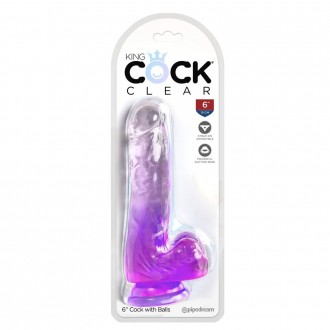 6“ COCK WITH BALLS