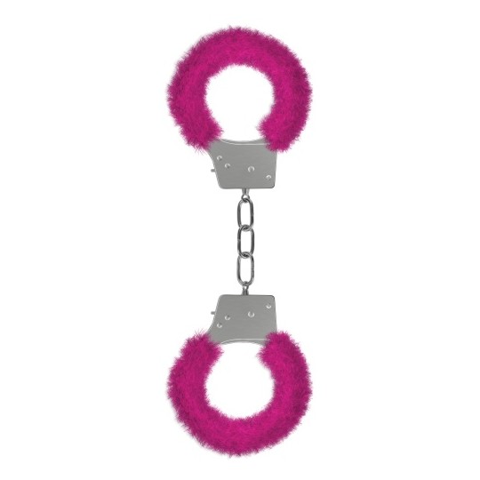 BEGINNER&#039;S FURRY HANDCUFFS PINK
