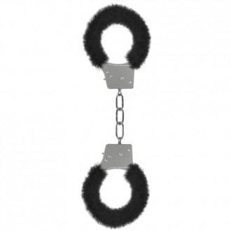 BEGINNER'S FURRY HANDCUFFS BLACK