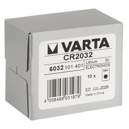 10 X 1 BATTERY CR2032