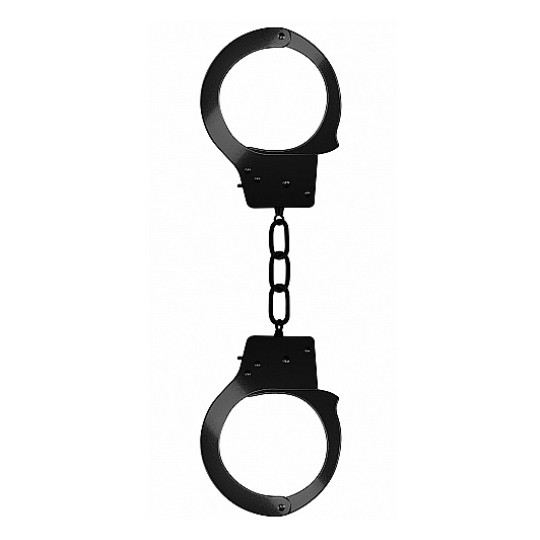 ESPOSAS EN METAL BEGINNER&#039;S HANDCUFFS NEGRAS