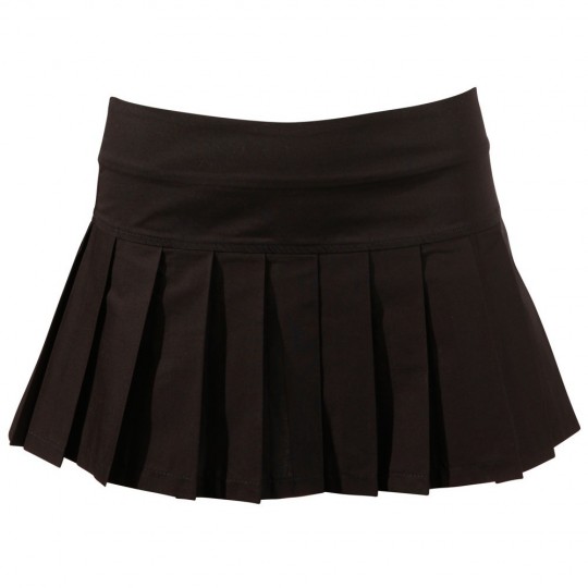 PLEATED MINI SKIRT