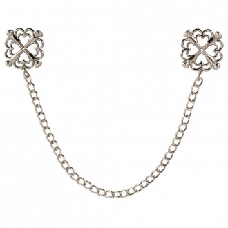 NIPPLE JEWELLERY WITH METAL CHAIN