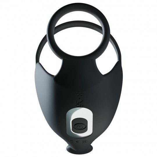 COCK RING WITH RC BALL MASSAGER