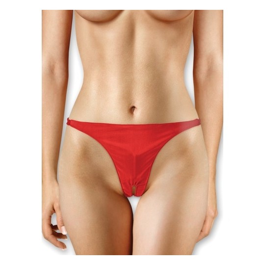 TANGA CON BALA VIBRADORA OUCH! ROJO