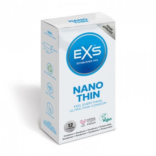 EXS NANO THIN - CONDOMS - 12 PIECES