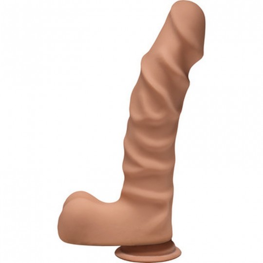 DILDO CON TESTICOLI RAGIN' D REALISTIC ULTRASKYN 9 / 22 CM DOC JOHNSON