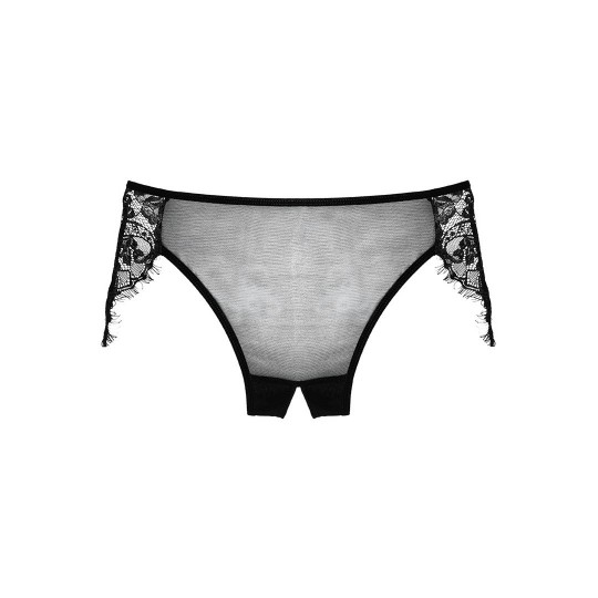 LAVISH - CROTCHLESS LACE PANTIES - ONE SIZE