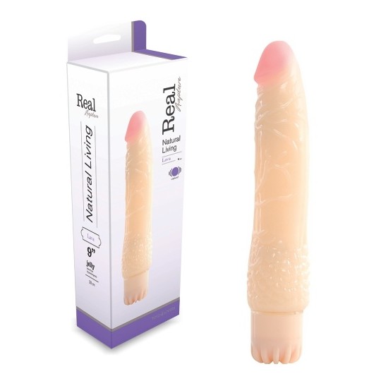 VIBRADOR JELLY REAL RAPTURE LAVA 9&#039;&#039;